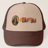 Casquette Geronimo, leader Apache (Devant)
