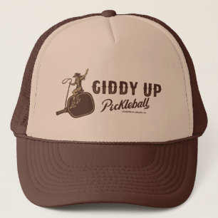 Casquette Giddy Up Pickleball - Chapeau de Cowgirl