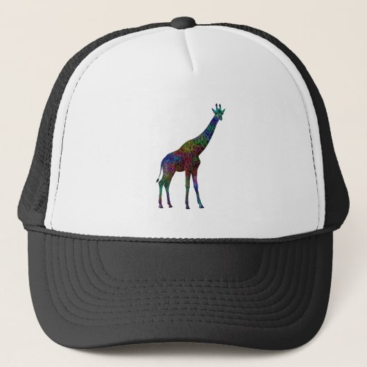 Casquette Girafe colorée (Devant)