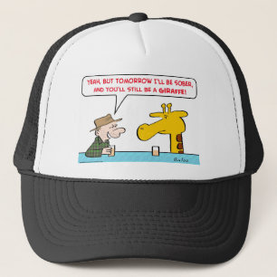 Casquette girafe sobre