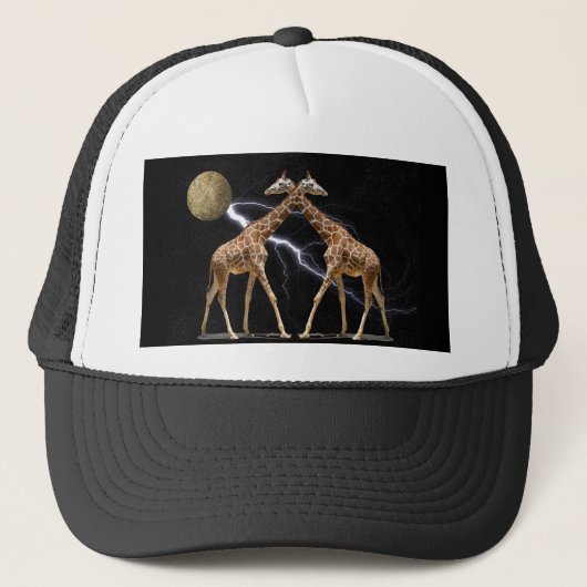 CASQUETTE GIRAFES COSMIQUES 2 (Devant)