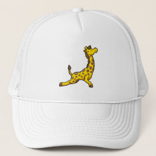 Casquette Giraffe au Yoga Stretching exercices Leg