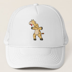 Casquette Giraffe avec noeud dans le cou