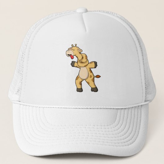 Casquette Giraffe avec noeud dans le cou (Devant)