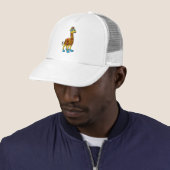 Casquette Giraffe comme plongeur avec lunettes de natation e (En situation)