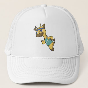 Casquette Giraffe en Jogger à Running avec Headband