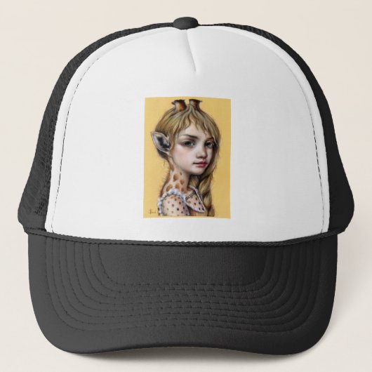 Casquette Giraffe Girl (Devant)
