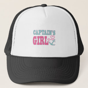 Casquette Girl Anchor et coeur de capitaine