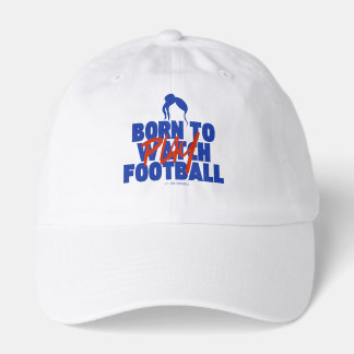 Casquette Girl Born to Play Football