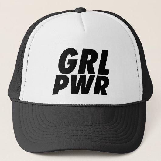 Casquette Girl power (Devant)
