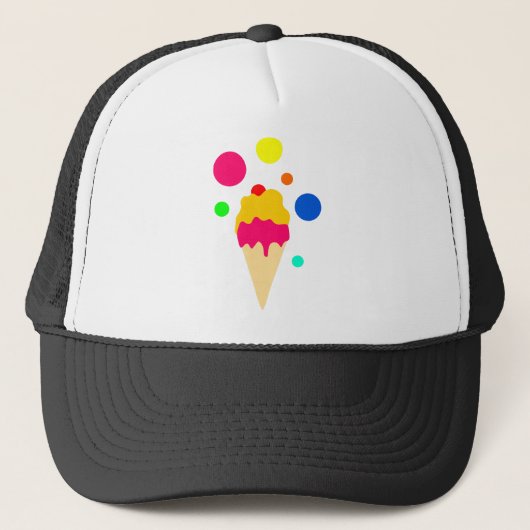 Casquette glace colorée (Devant)