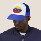 Casquette Gnarly de drapeau du Venezuela (En situation)