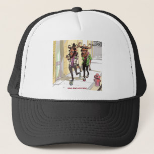 Casquette Gnu Âge Hipsters Rick Londres Drôle