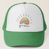 Casquette Go and Shine Sunshine Graphic Trucker Hat (Devant)