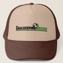 Casquette Goalkeeper.Chat de camionneur Brown officiel de fo