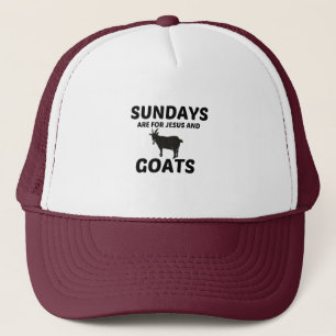 CASQUETTE GOATS ET JÉSUS DIMANCHE