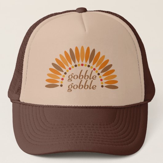 Casquette Gobble Gobble Thanksgiving (Devant)