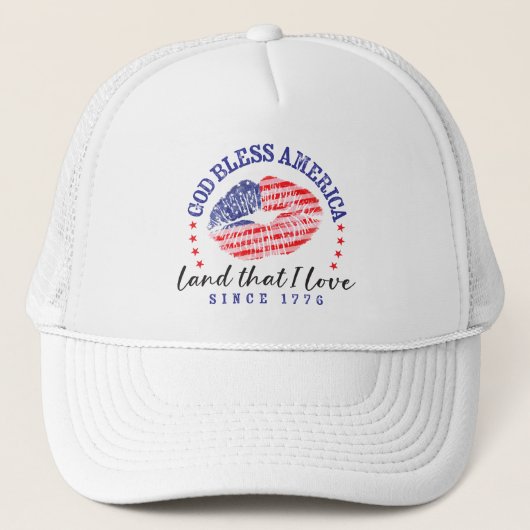 Casquette God Bless America - Cap (Devant)
