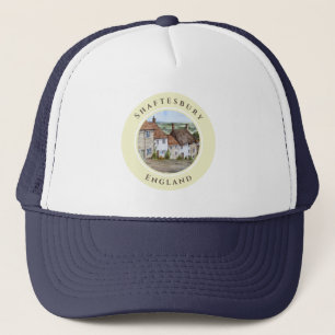 Casquette Gold Hill Shaftesbury Dorset Angleterre Aquarelle
