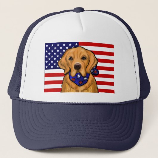 Casquette Golden Retriever (Devant)