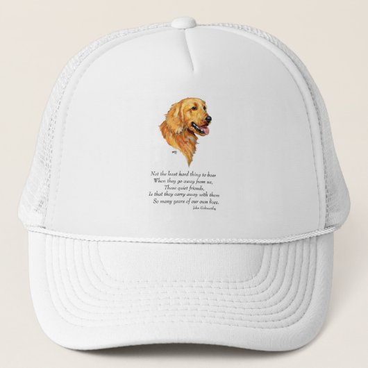 Casquette Golden Retriever Keepsaké (Devant)