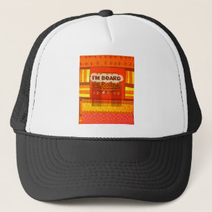 Casquette Golden Rouge Africain Couleurs traditionnelles Fun