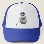 Casquette Golf Ball Snowman (Devant)