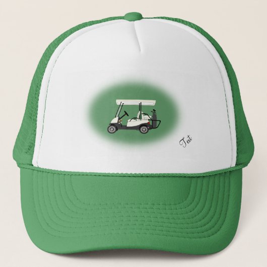 Casquette Golf Golfer Cart (Devant)