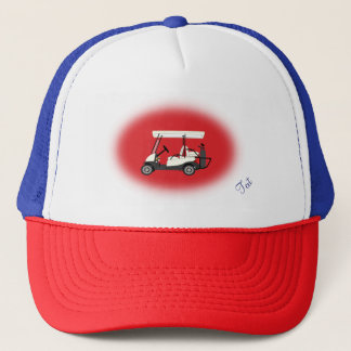 Casquette Golf Golfer Cart