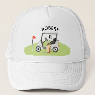 Casquette Golf Guy Part Nom du monogramme