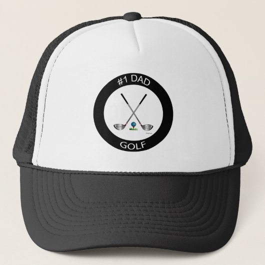 Casquette GOLF Numéro Un papa, Golf Cool (Devant)