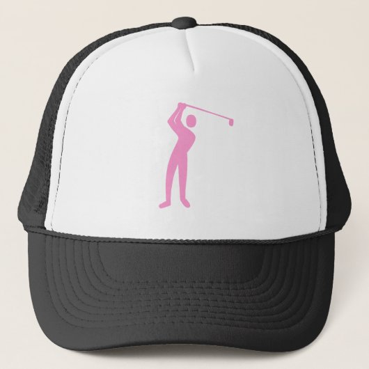 Casquette Golf - Rose (Devant)