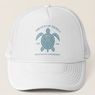 Casquette Golfe Du Mexique ESTD 1550 Séjournez Salé Et Résis