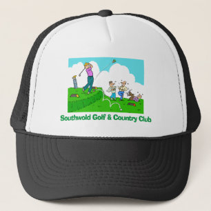 Casquette Golfer Joue Au Golf & Tee - shirts De Mal.