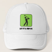 Casquette Golfer's customisé (Devant)