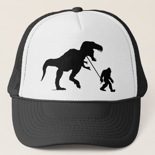 Casquette Gone Squatchin avec T-rex (Devant)