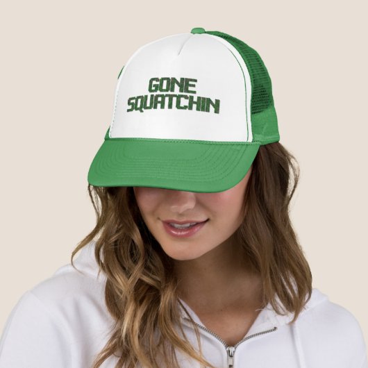 Casquette Gone Squatchin - Version Camo (En situation)