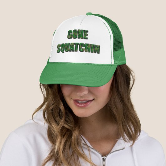 Casquette Gone Squatchin - Version Camo (En situation)