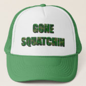 Casquette Gone Squatchin - Version Camo (Devant)