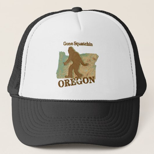 Casquette Gone Squatchine Oregon (Devant)