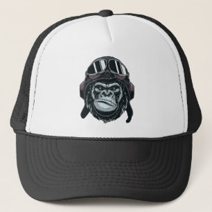 Casquette Gorilla Pilot Trucker Hat