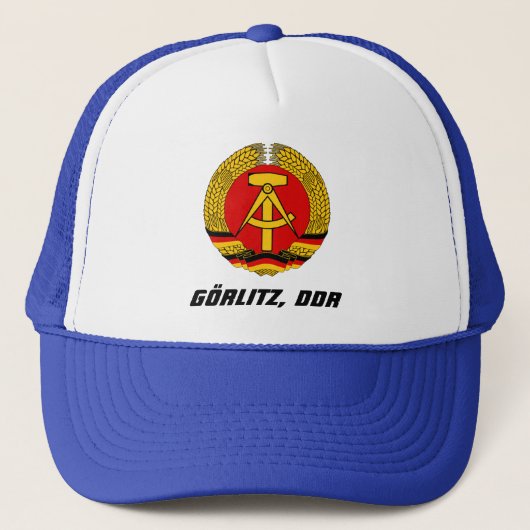 Casquette Gorlitz, Deutsche Demokratische Republik DDR. (Devant)