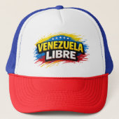 CASQUETTE GORRA DE VENEZUELA LIBRE (Devant)