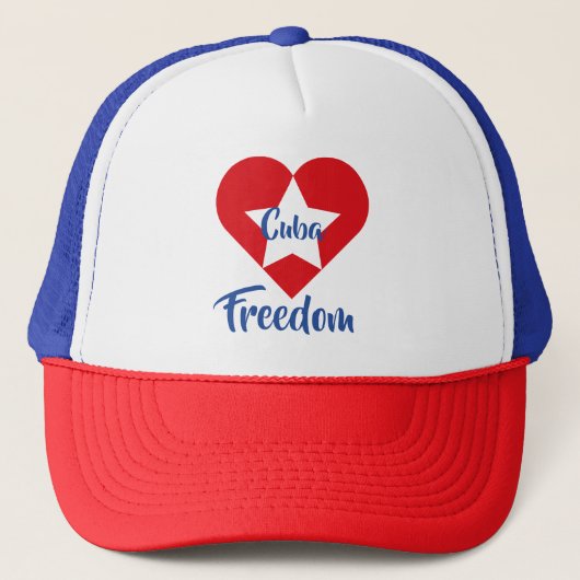 Casquette Gorra Freedom for Cuba (Devant)