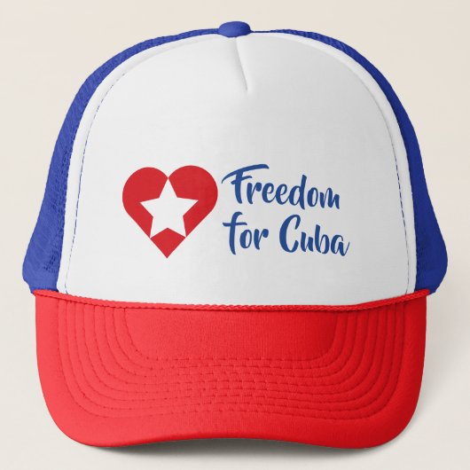 Casquette Gorra Freedom for Cuba (Devant)
