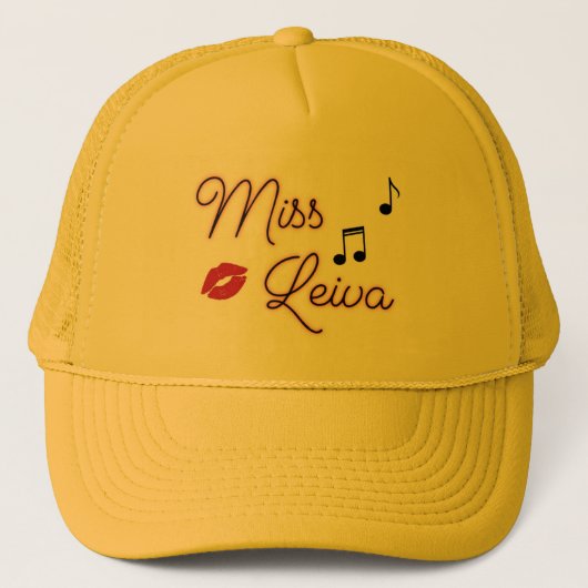 Casquette Gorra Miss Leiva (Devant)