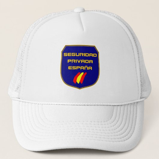 Casquette Gorra Seguridad Privada España Placa (Devant)