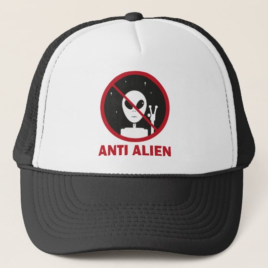 Casquette gorra Señal anti alien (Devant)