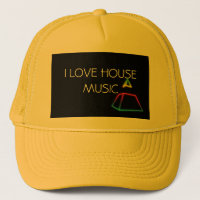 Gorros para djs i love house music