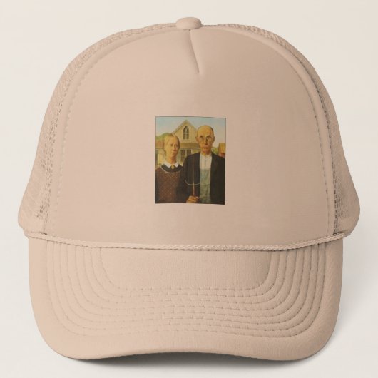 Casquette gothique américain de la balle de peintu (Devant)